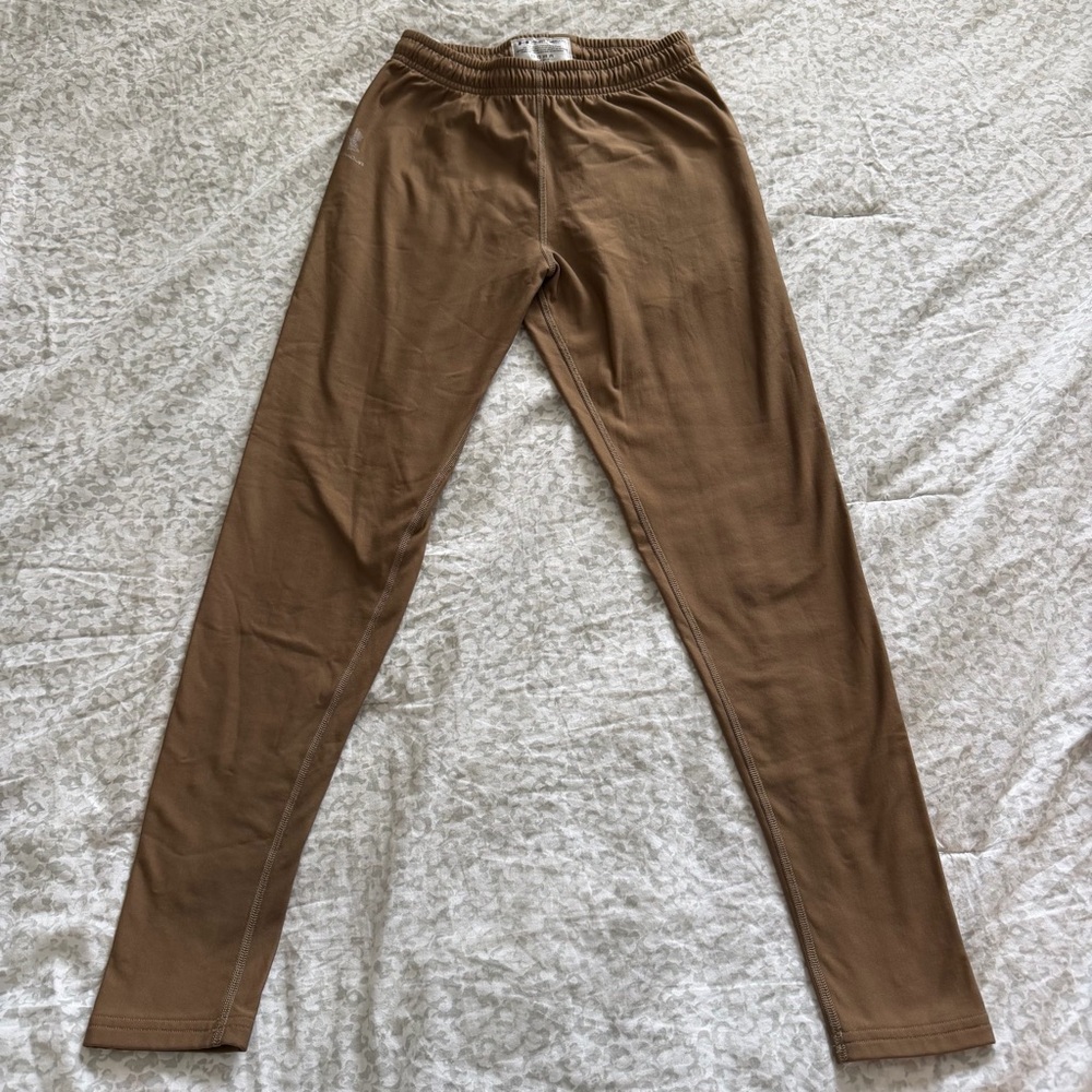 Under Armour Active Training Leggings in tan brown